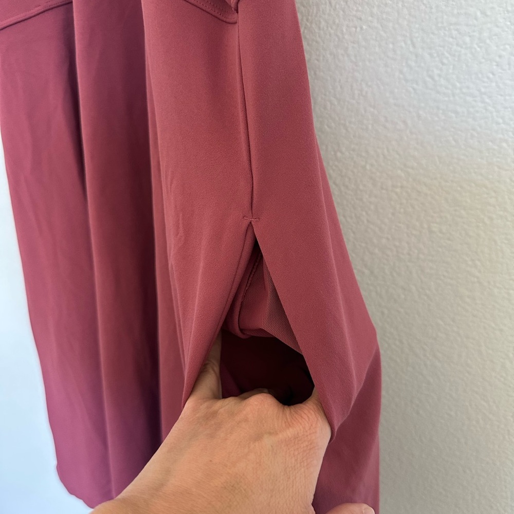 Athleta Berry Mini Dress with POCKETS, tennis, XL - Picture 8 of 10